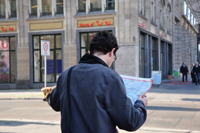 Berlin visitor map