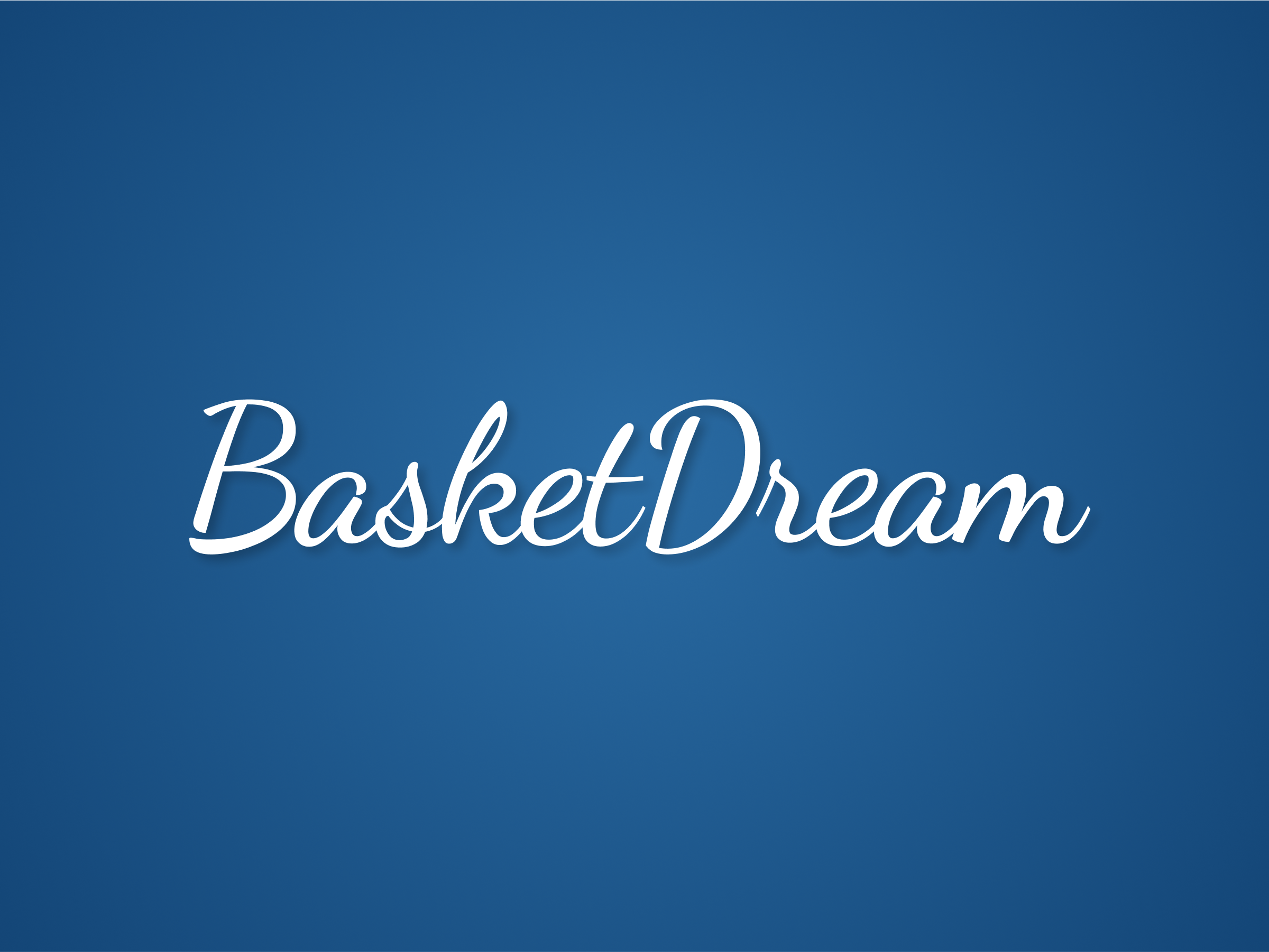 BasketDream basketball training mobile app logotype