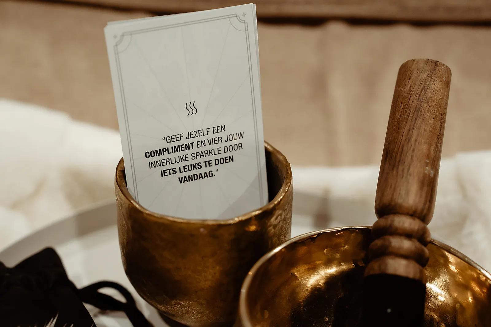 klankschaal sessie voor ontspanning