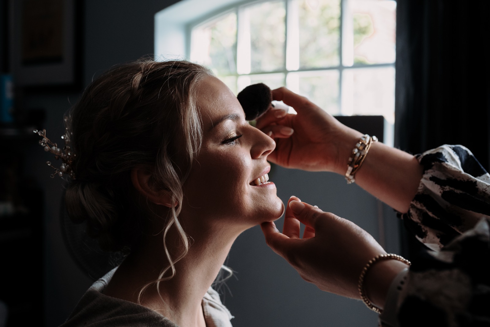 Visagie voor bruiloft