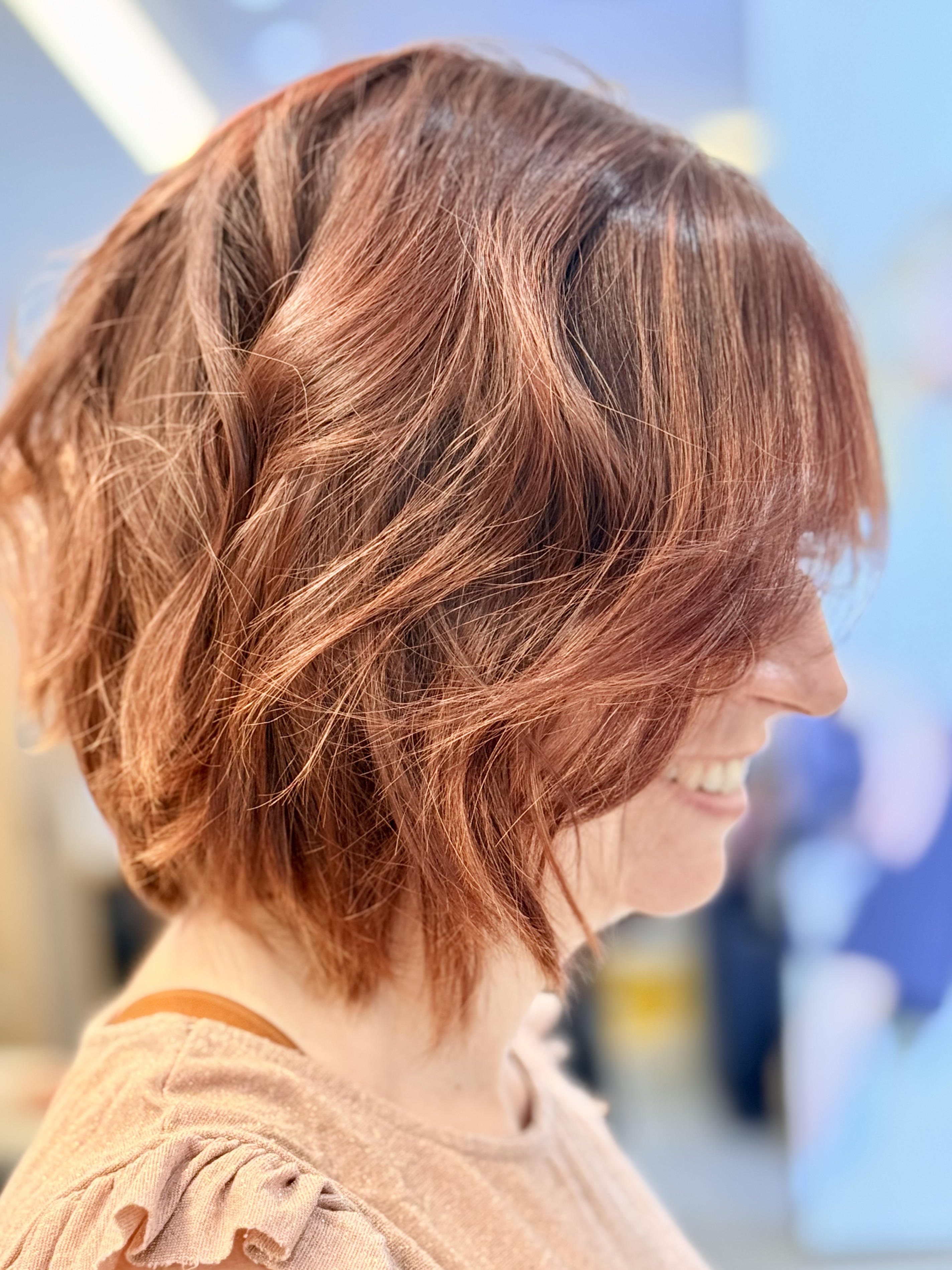 French balayage rood haar Red Salon Wijnegem