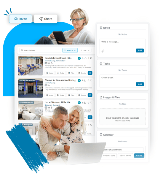 findmyCaring Care Boards and Collaboration Tools