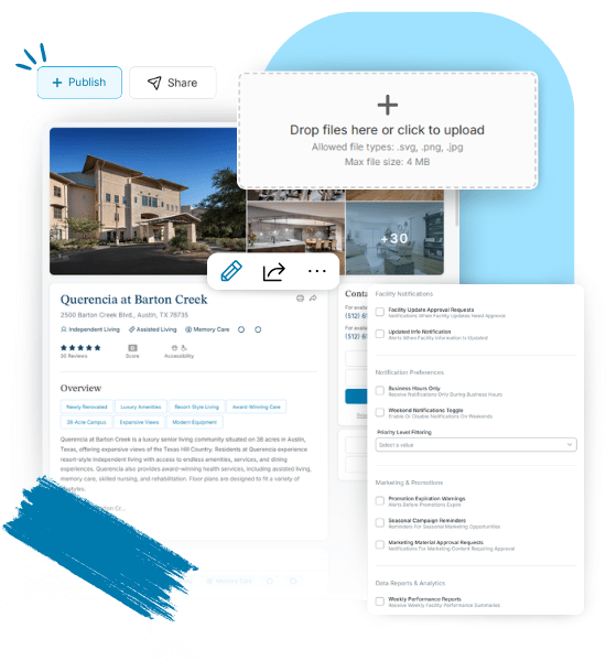 findmyCaring Provider Facility Editor