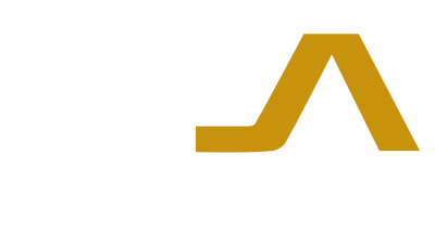 NSA Motor Vehicles logo with stylized white and gold letters on a black background.