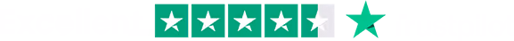 Rating graphic showing 4.5 out of 5 stars with a checkmark beside it.
