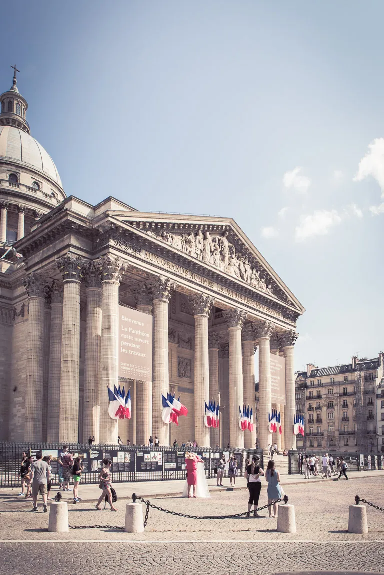 Photographe mariage Paris — cérémonie à 2 pas du Panthéon