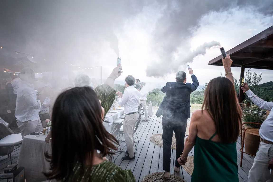 Idée recpetion mariage en Provence