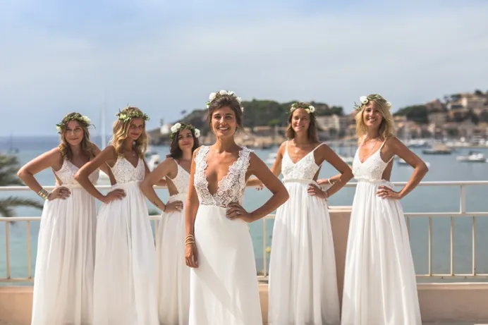 Photo de mariage - groupe - majorque