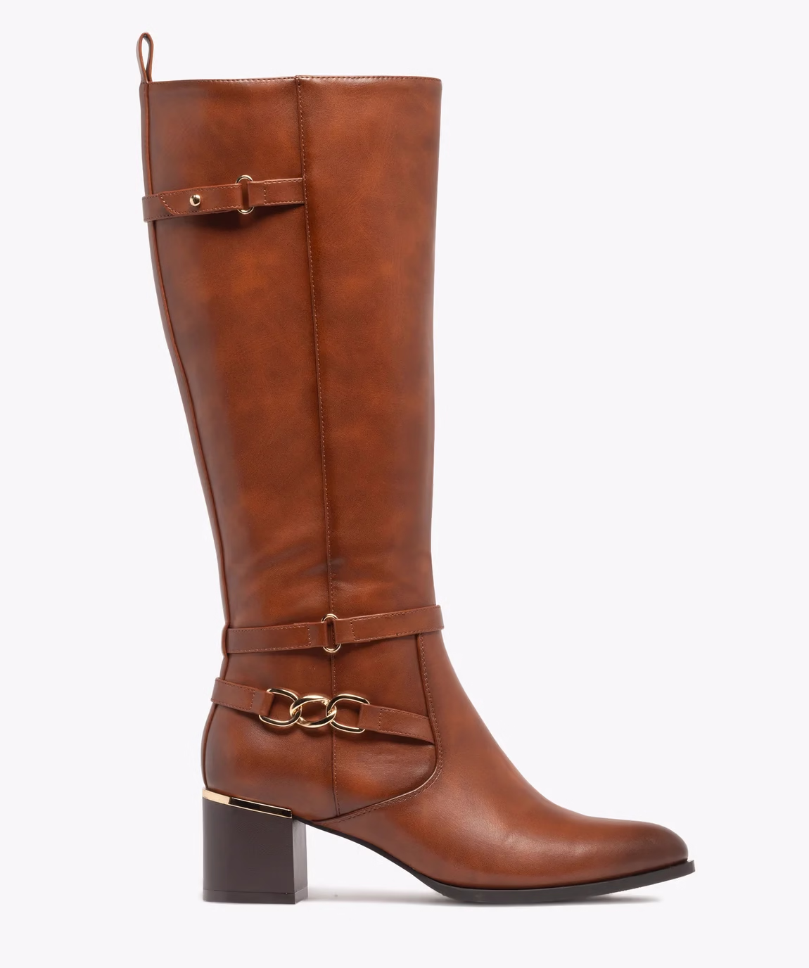 Bottes hautes marron tendance rentrée 2025