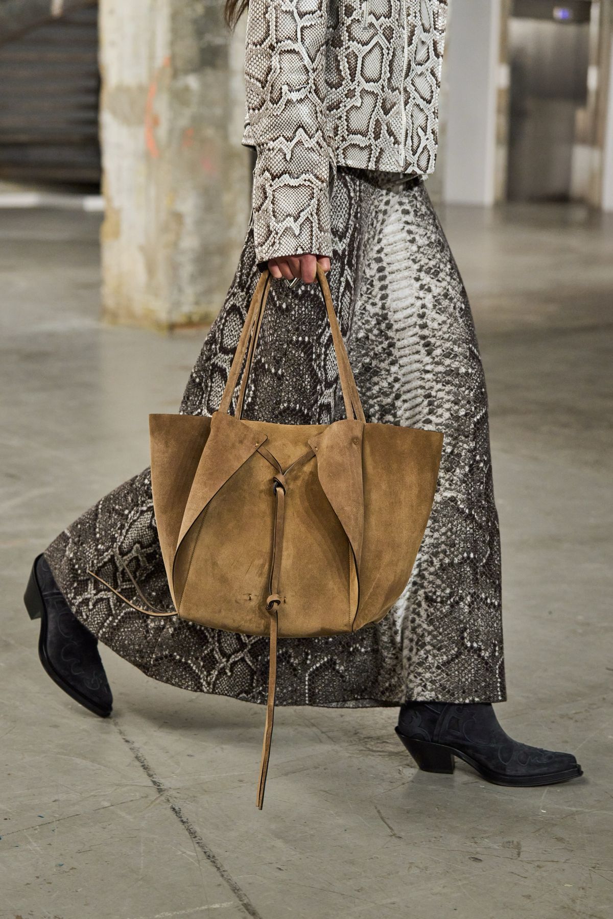 Sac en daim tendance automne-hiver 2025/2026