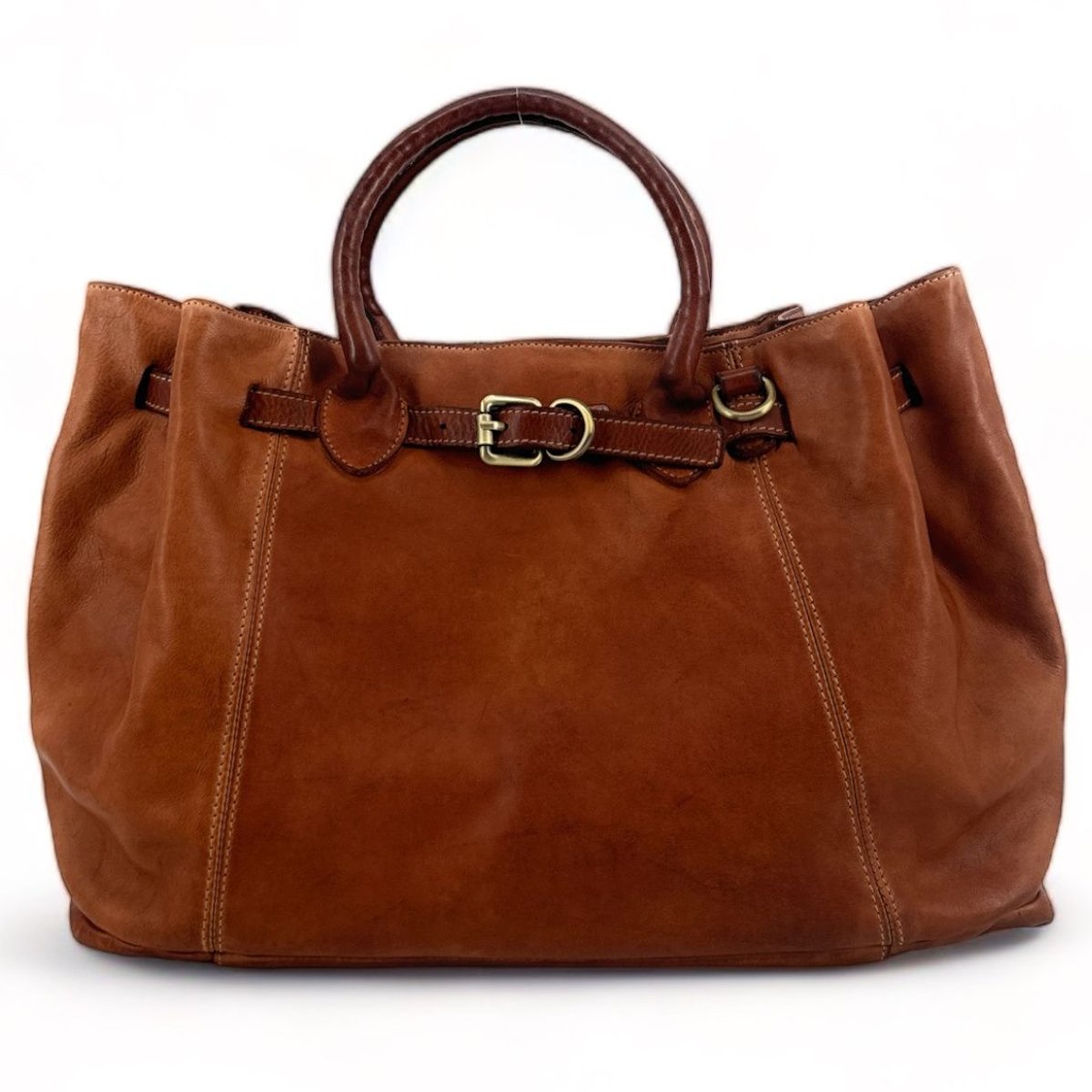 Sac souple marron tendance automne-hiver