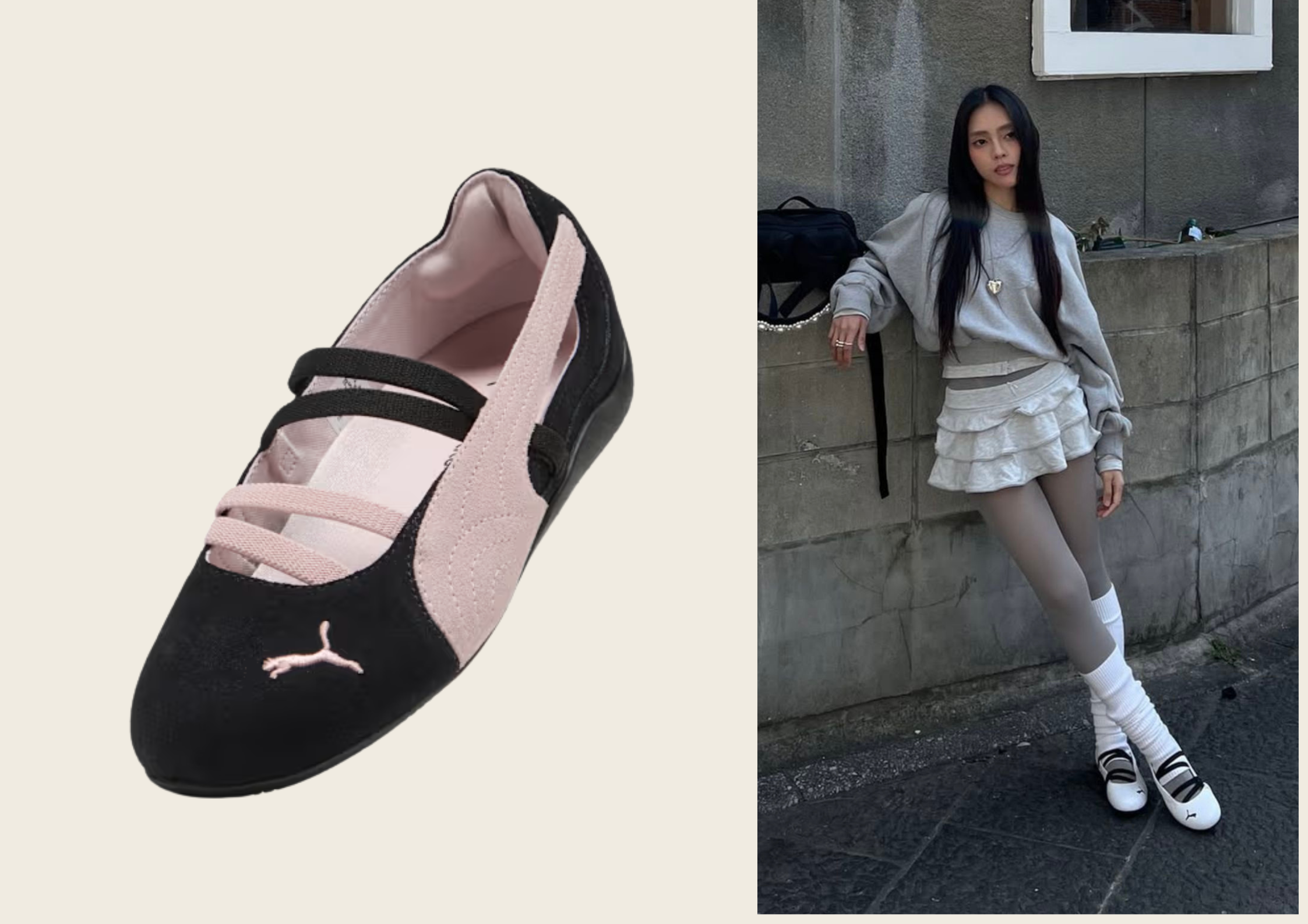 Baskets ballerines tendance automne 2025