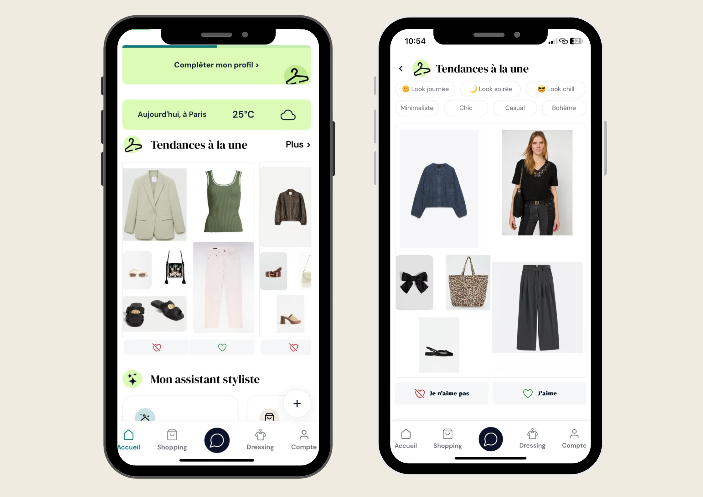 application Cloz dressing digitalisé