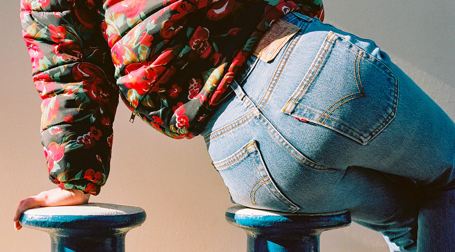 Jeans vintage mode responsable