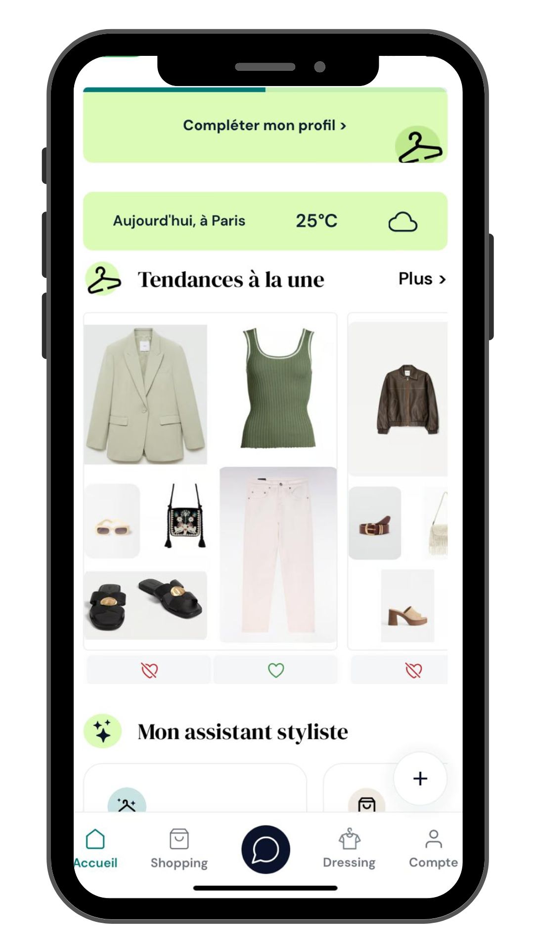 application cloz dresssing digital