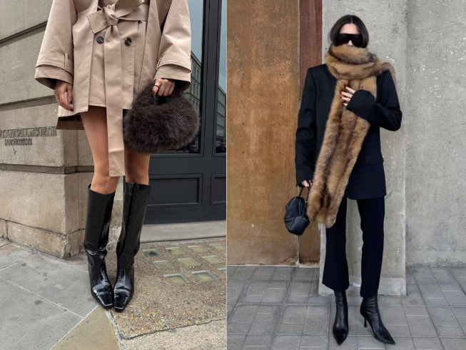 sac écharpe fausse fourrure tendance mode hiver 2026