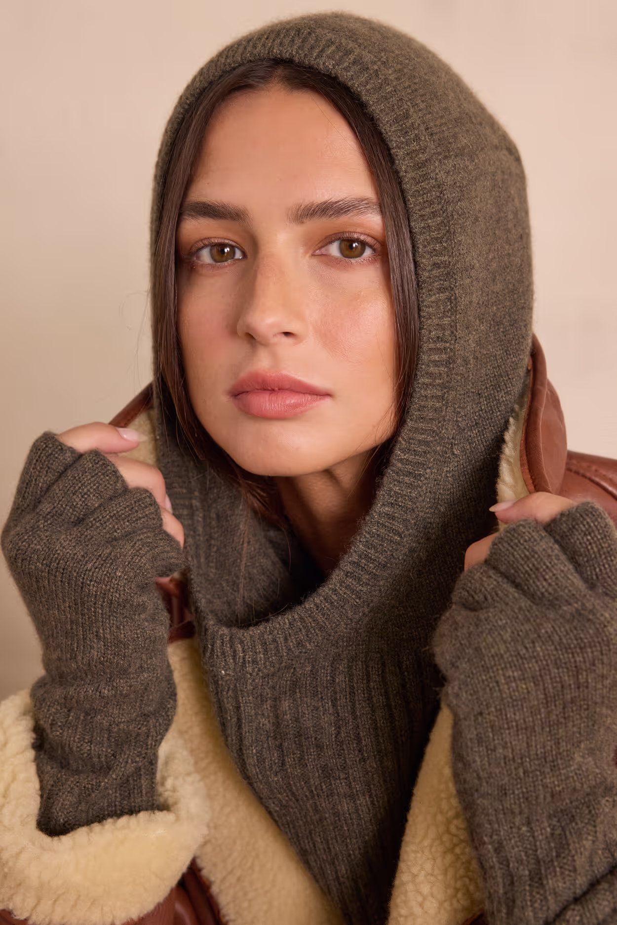 cagoule kaki tendance hiver 2026