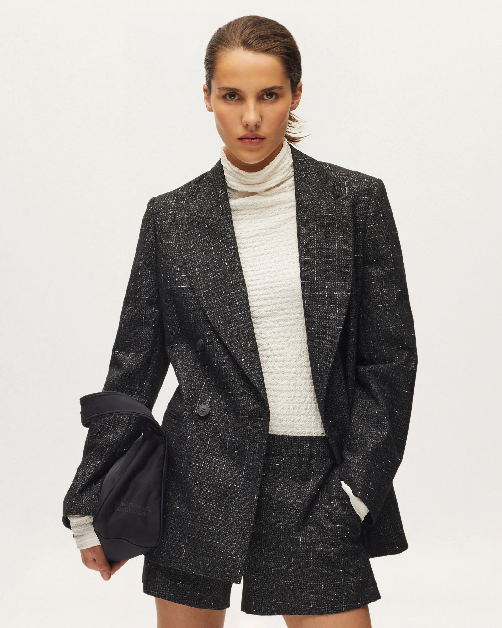 veste tailleur blazer laine soldes hiver 2026