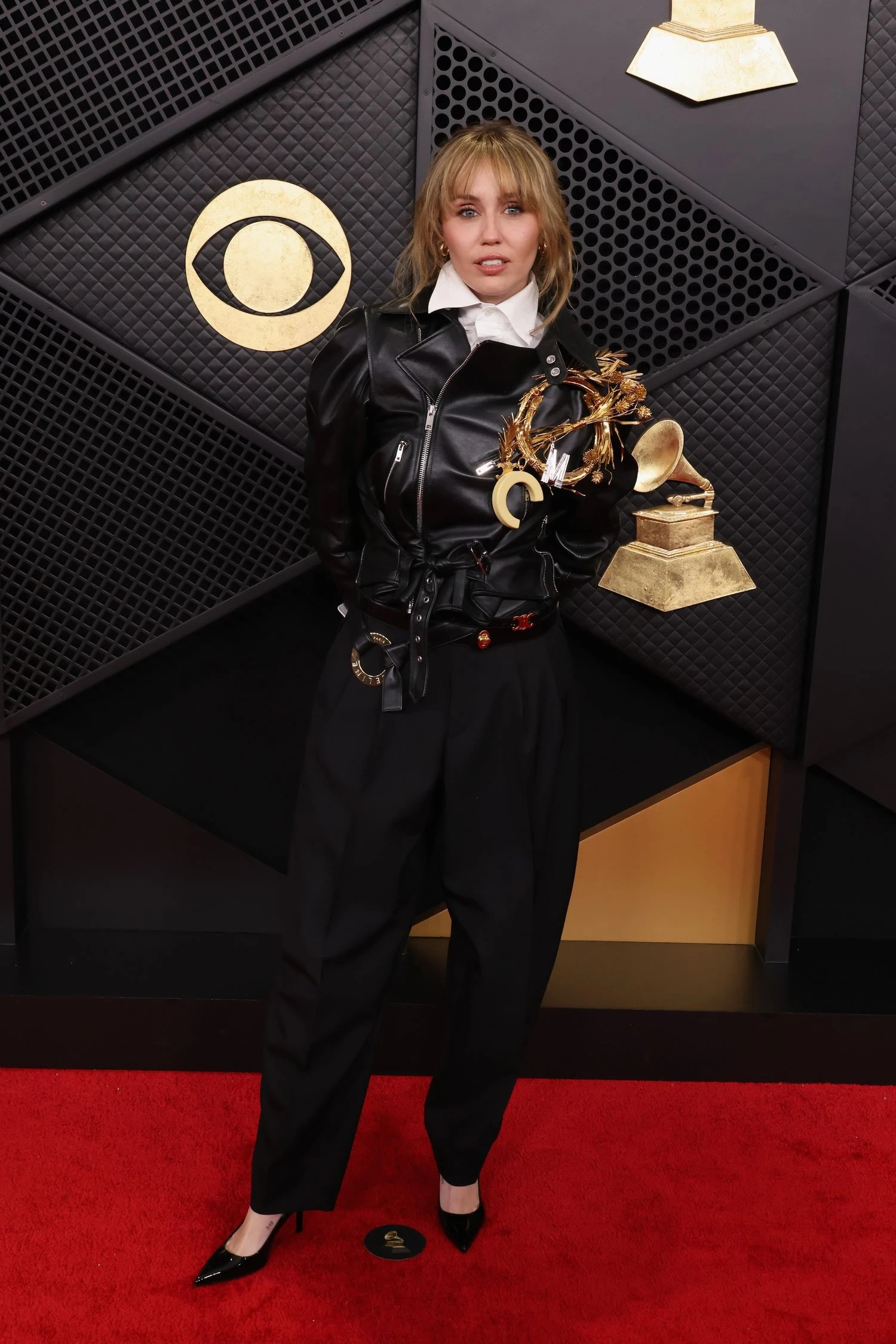 Miley Cirus look Grammy Awards 2026