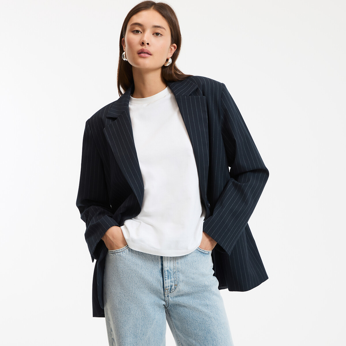 blazer oversize parisian chic efortless