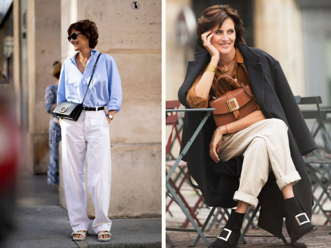 Ines de la Fressange style parisian chic efortless