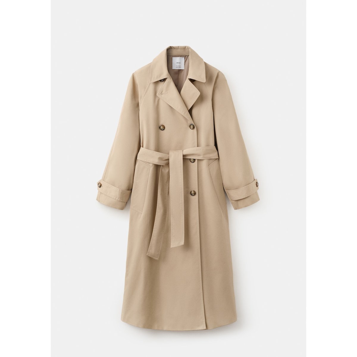 trench long beige tendance printemps-été 2026