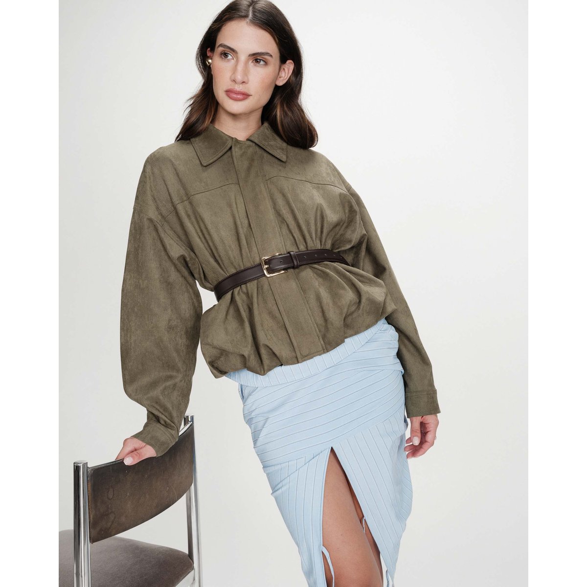 Bomber suédine veste tendance printemps été 2026