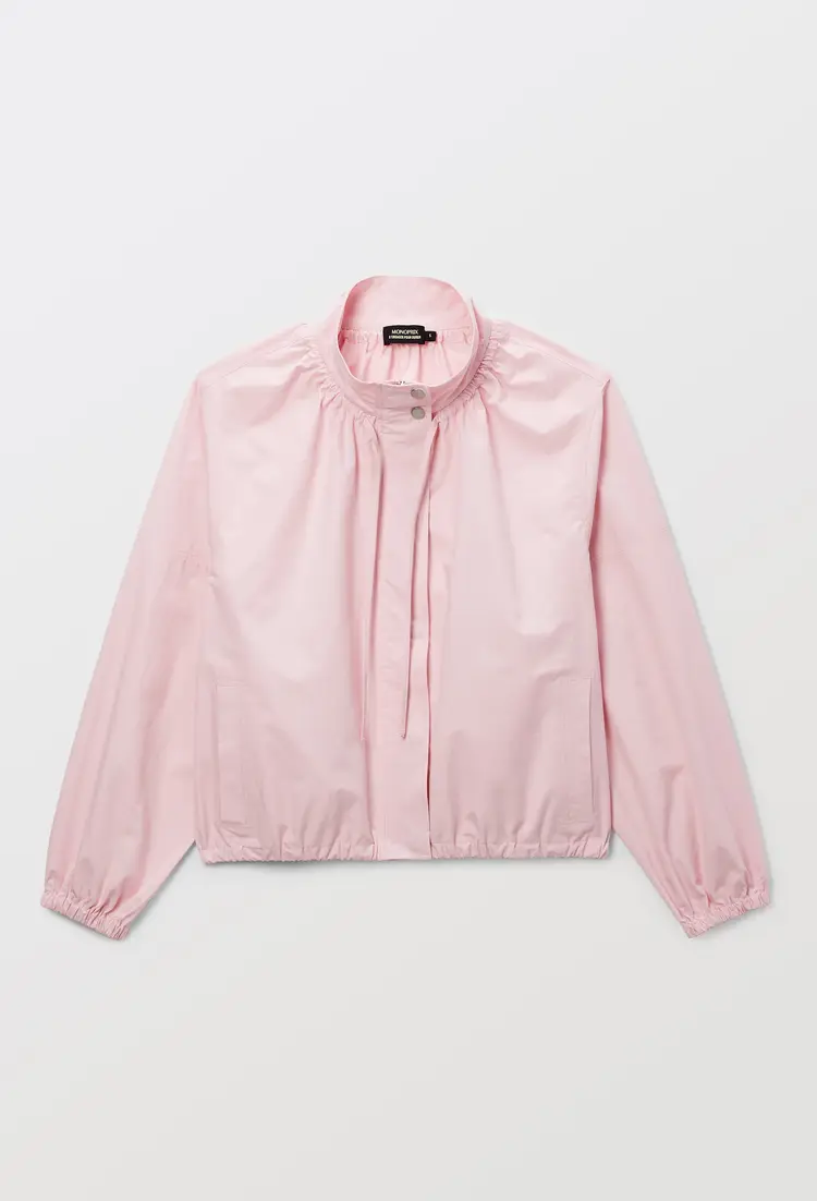 veste coupe-vent rose tendance printemps été 2026