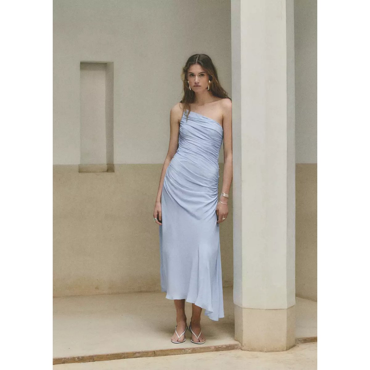 robe bleu ciel tendance printemps été 2026