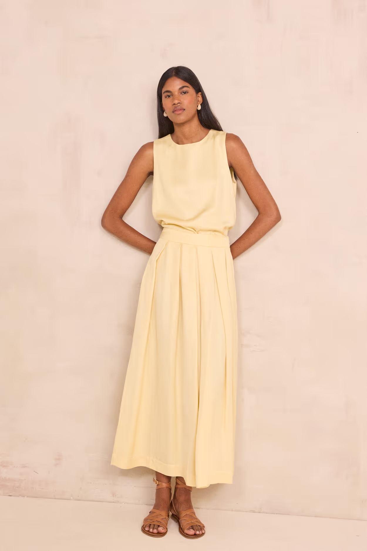 robe jaune beurre tendance printemps été 2026