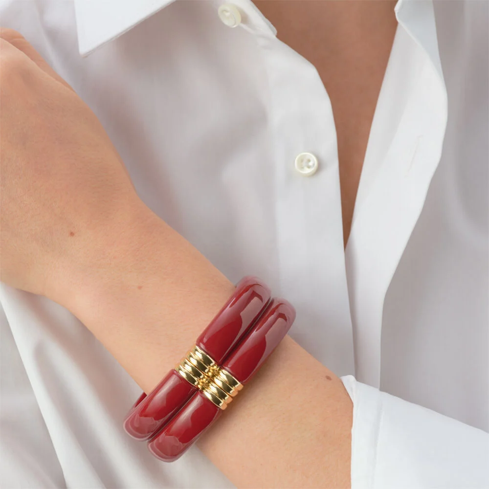 bracelets rouges tendance printemps été 2026