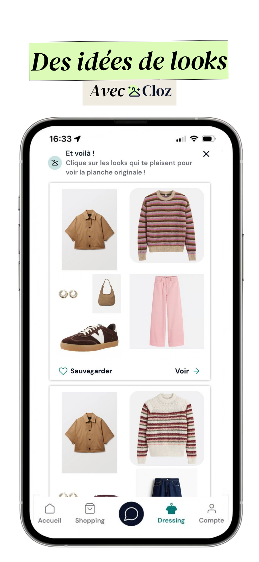 application Cloz dressing digita IA