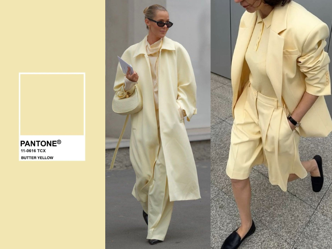 jaune beurre couleur tendance printemps été 2026