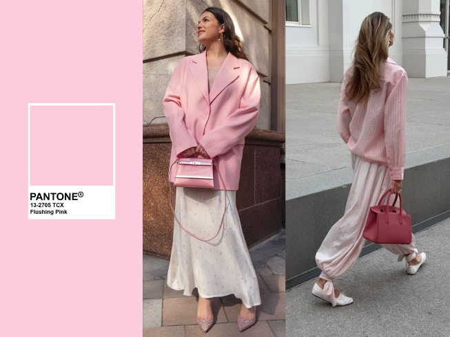 pink blush couleur tendance printemps été 2026