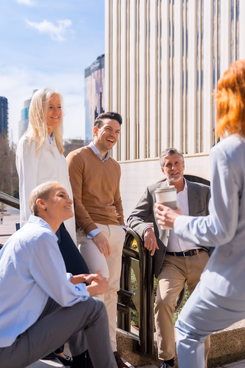 Meeting bei Frankfurt Intern