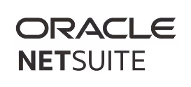 Oracle NetSuite logo text in stylized font.