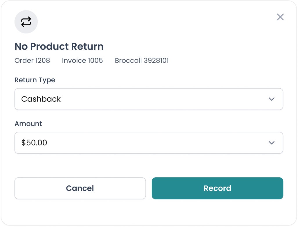 Dashboard showing 75 percent suppliers fully approved with a gauge and table listing Fresh Express with 4 outstanding tasks, 60 percent approval rate, status Approved; Fresh Berry with 2 outstanding tasks, 72 percent approval rate, status Rejected in red.