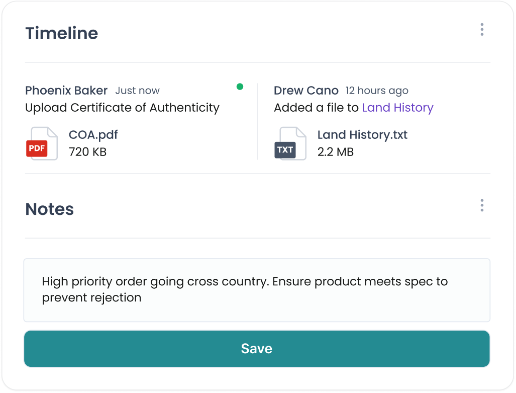 Dashboard showing 75 percent suppliers fully approved with a gauge and table listing Fresh Express with 4 outstanding tasks, 60 percent approval rate, status Approved; Fresh Berry with 2 outstanding tasks, 72 percent approval rate, status Rejected in red.