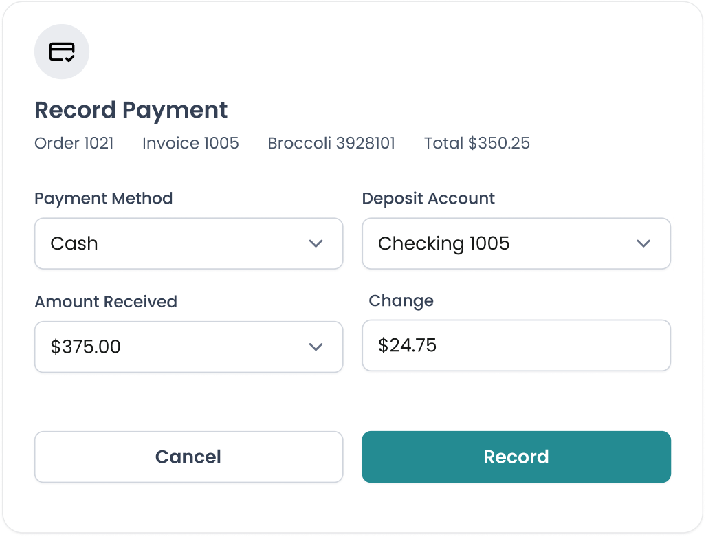 Dashboard showing 75 percent suppliers fully approved with a gauge and table listing Fresh Express with 4 outstanding tasks, 60 percent approval rate, status Approved; Fresh Berry with 2 outstanding tasks, 72 percent approval rate, status Rejected in red.