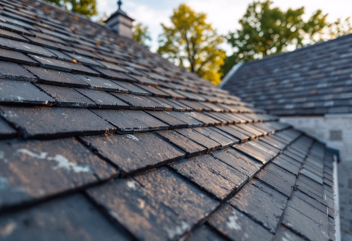 image of completed roof project