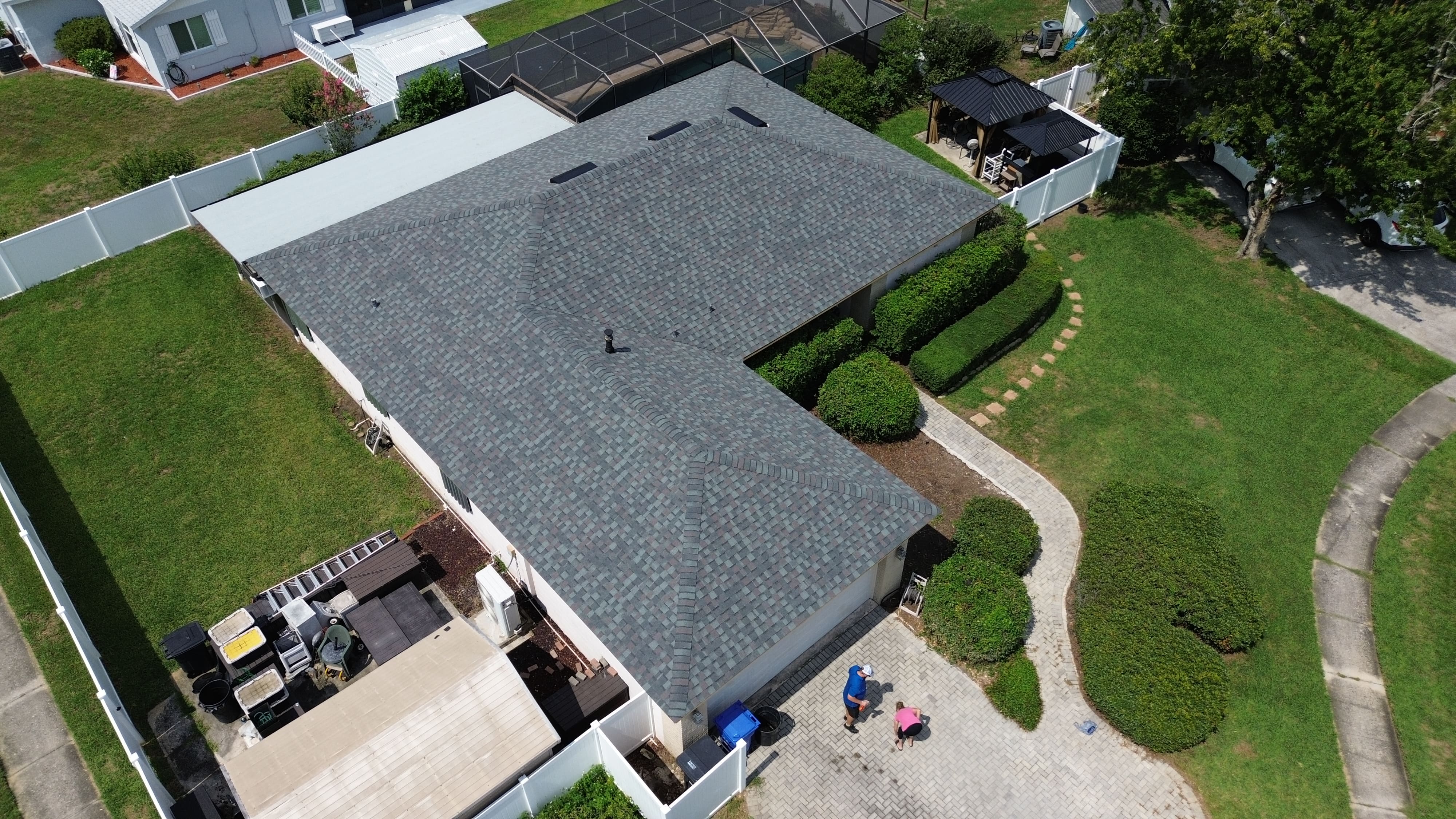 image of solar panels on rooftops