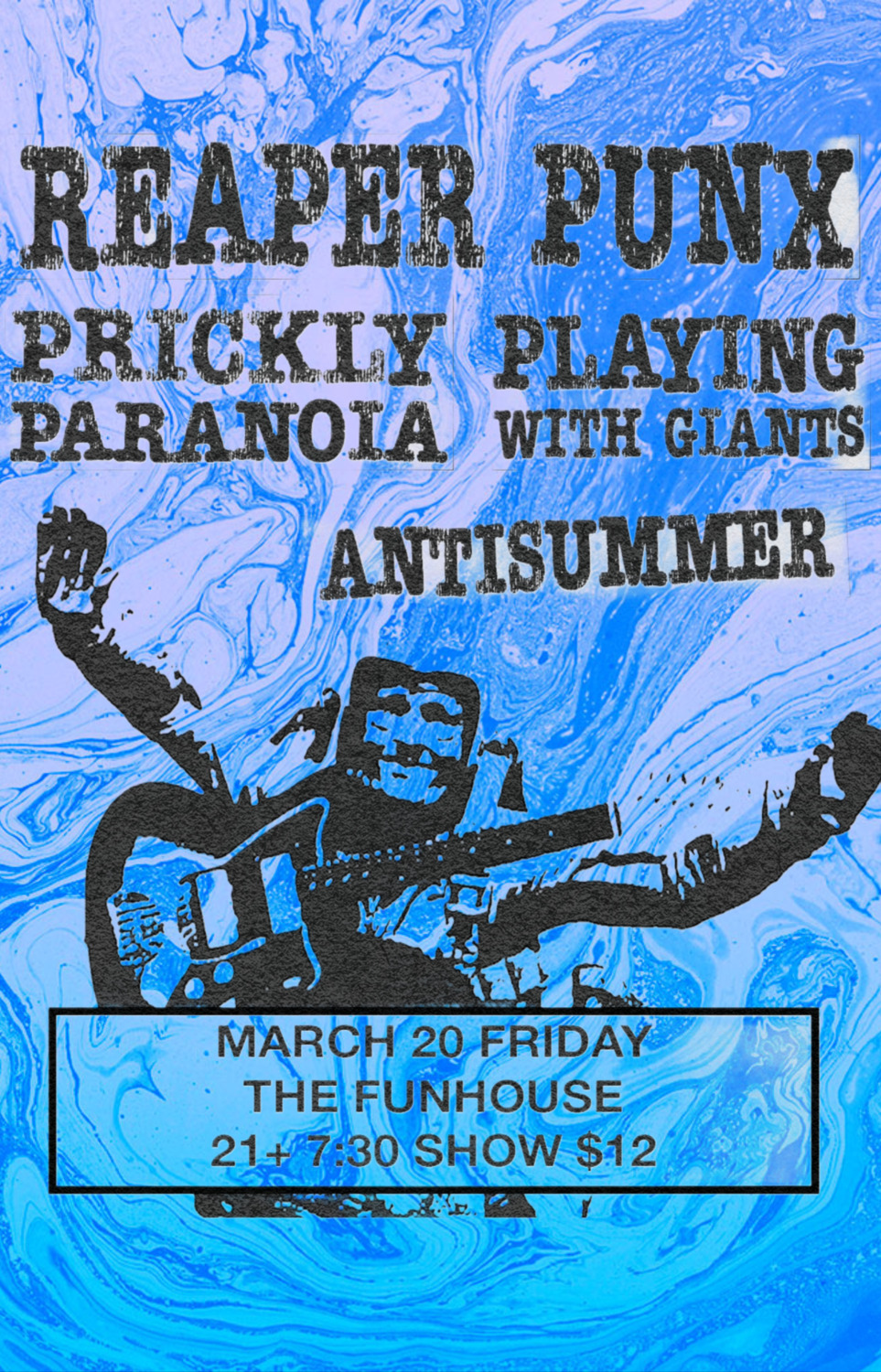 Reaper Punx / Prickly Paranoia / Playing with Giants / Antisummer