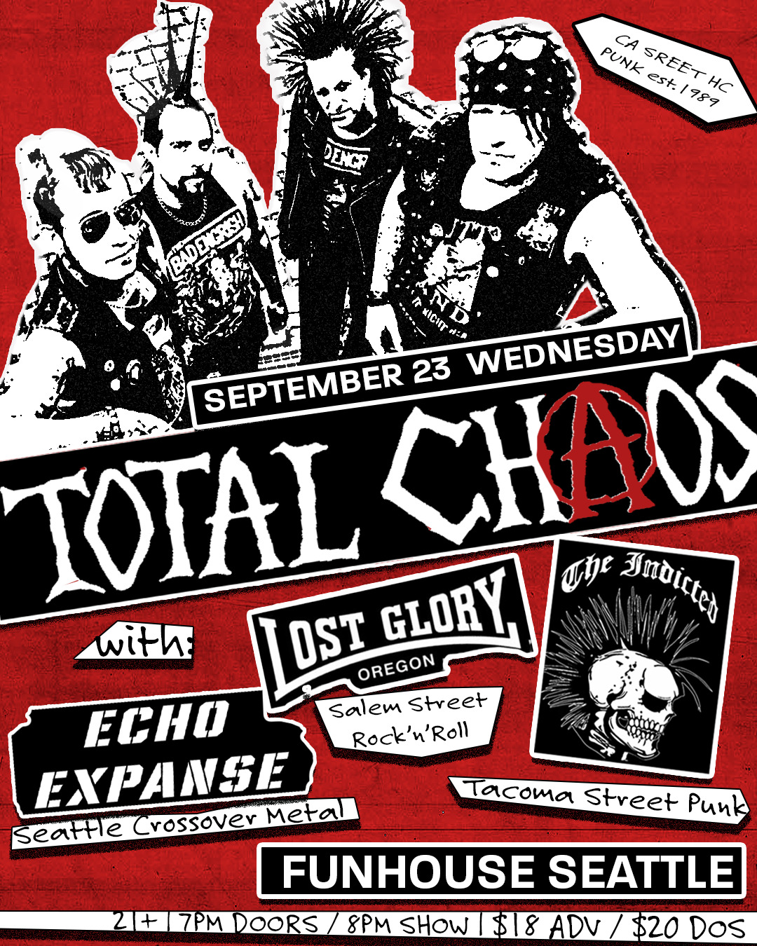 Total Chaos | El Corazon Funhouse