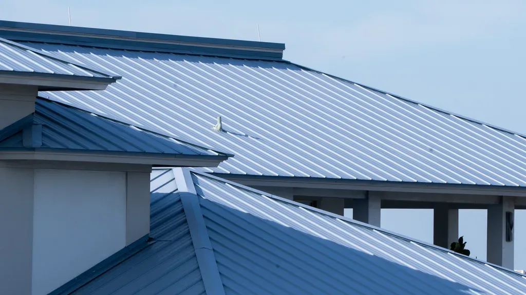 image of roofing contractor at work