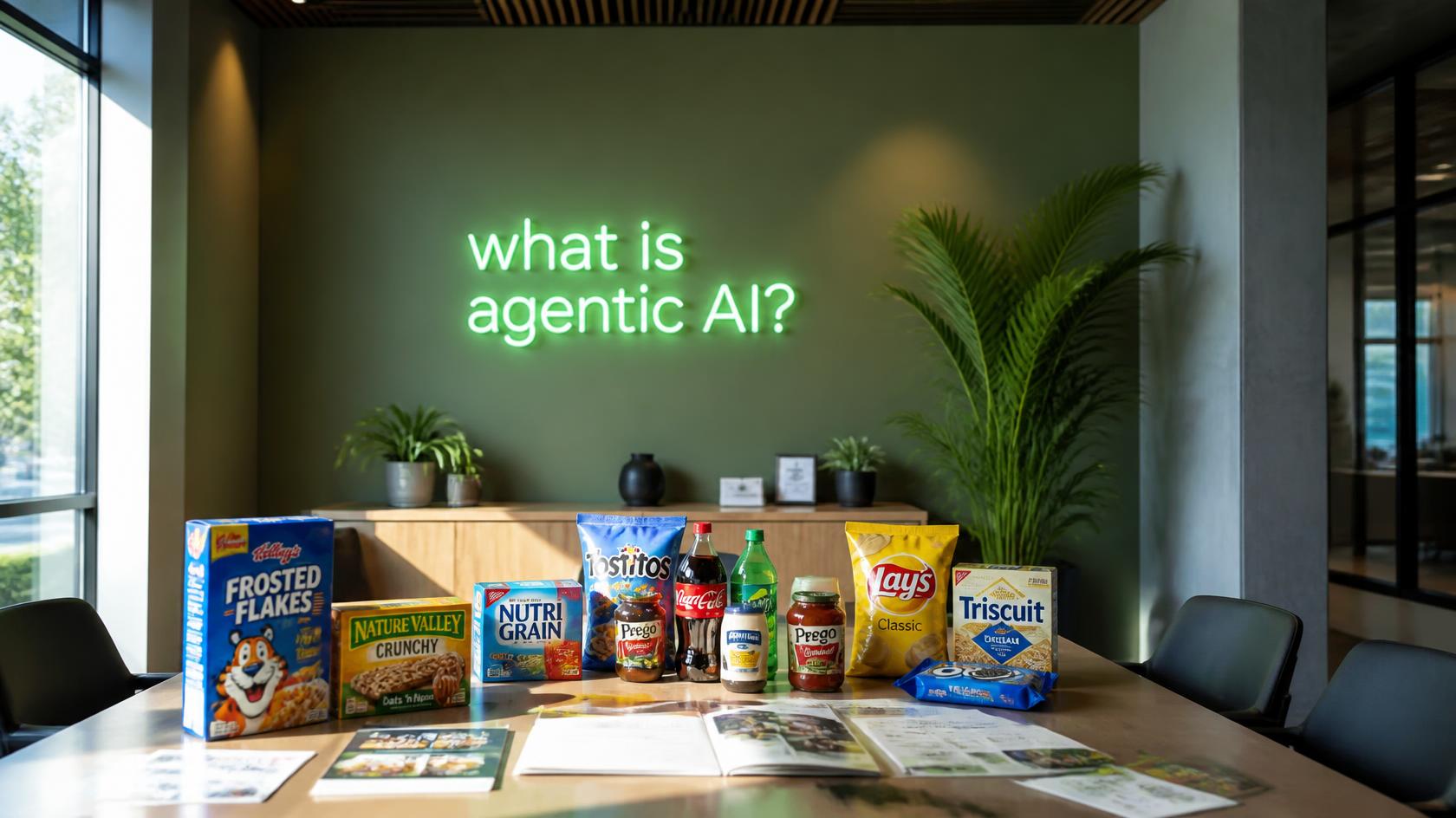 What is agentic AI in FMCG