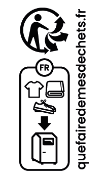 mandatory sorting information for apparel, footwear and household linen in France