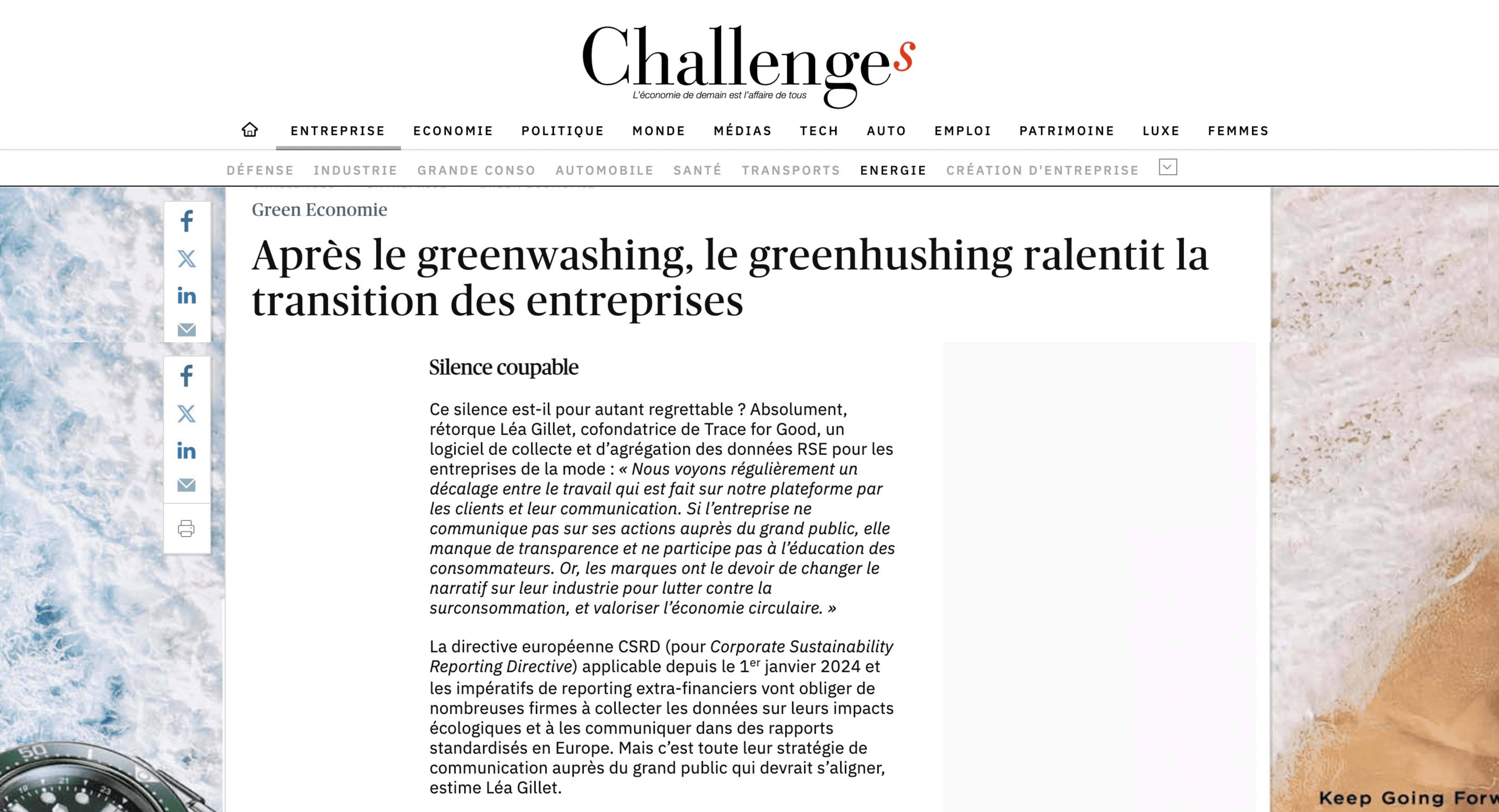 After greenwashing, greenhushing is now slowing down the transition for businesses.
