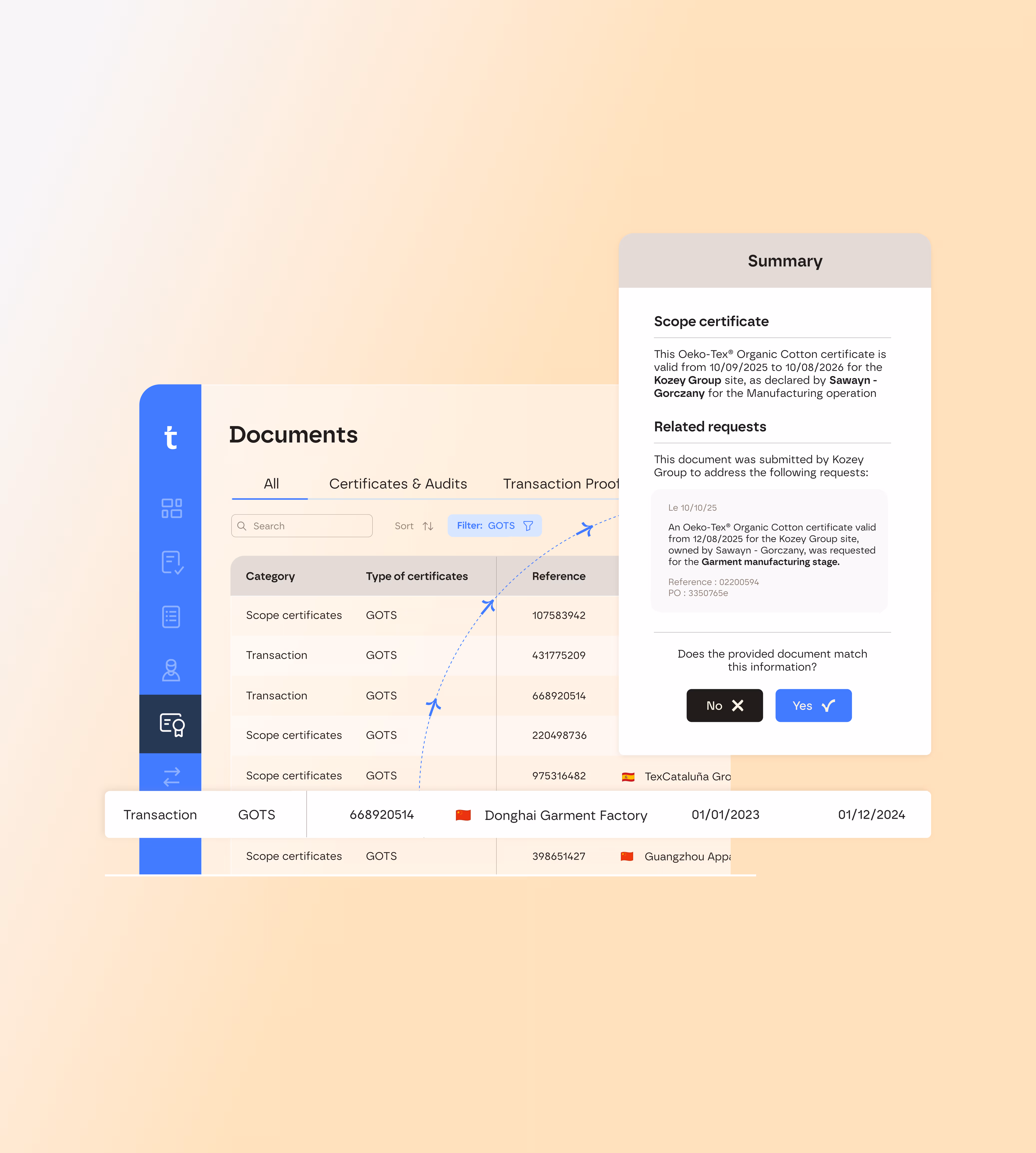 Centralized document hub
