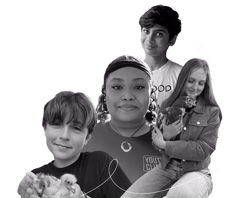 black and white YPAA team collage 