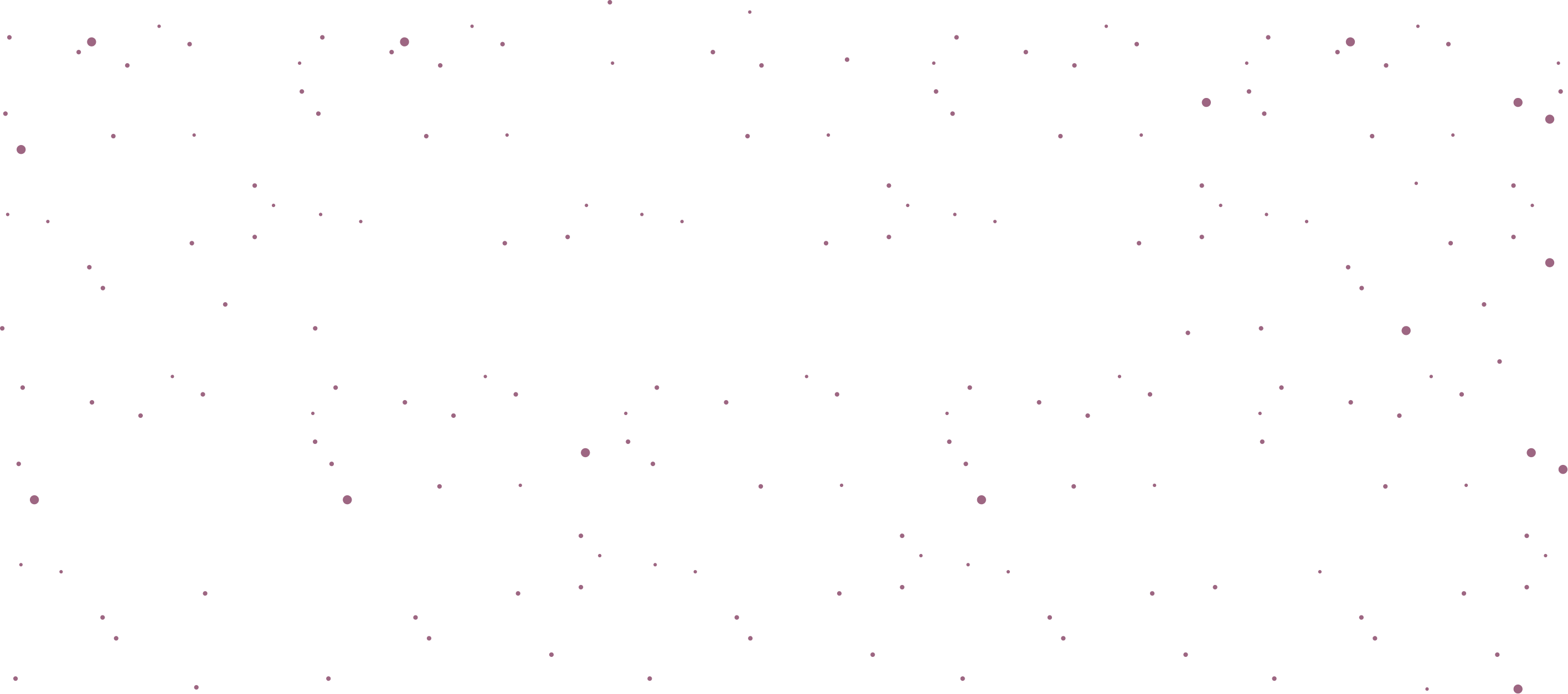 Black background scattered with numerous small and medium-sized pinkish-purple dots resembling stars.
